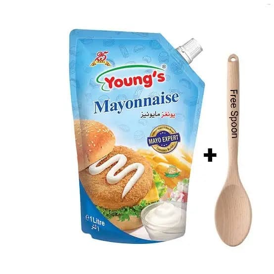 Youngs Mayo 1kg + Free Spoon